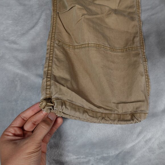 Abercrombie And Fitch Stretch Cargo Pants Mens 30x30 (Fits 30x27) Lightweight - Picture 2 of 11